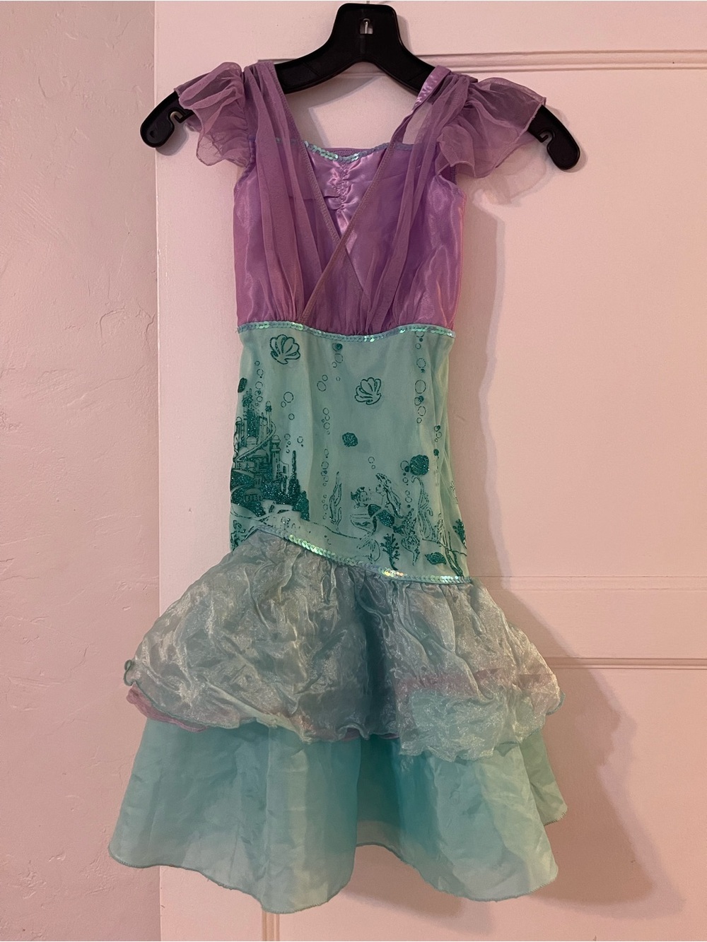 The little mermaid princess dress size 4